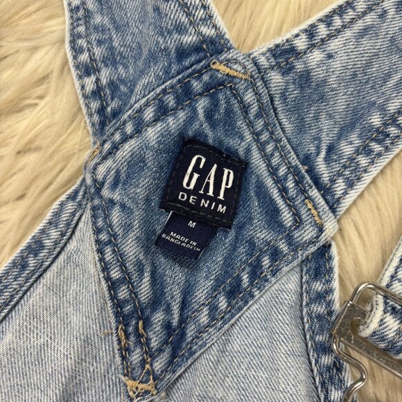 Gap Denim Short Alls Overall Shorts - Picture 4 of 6